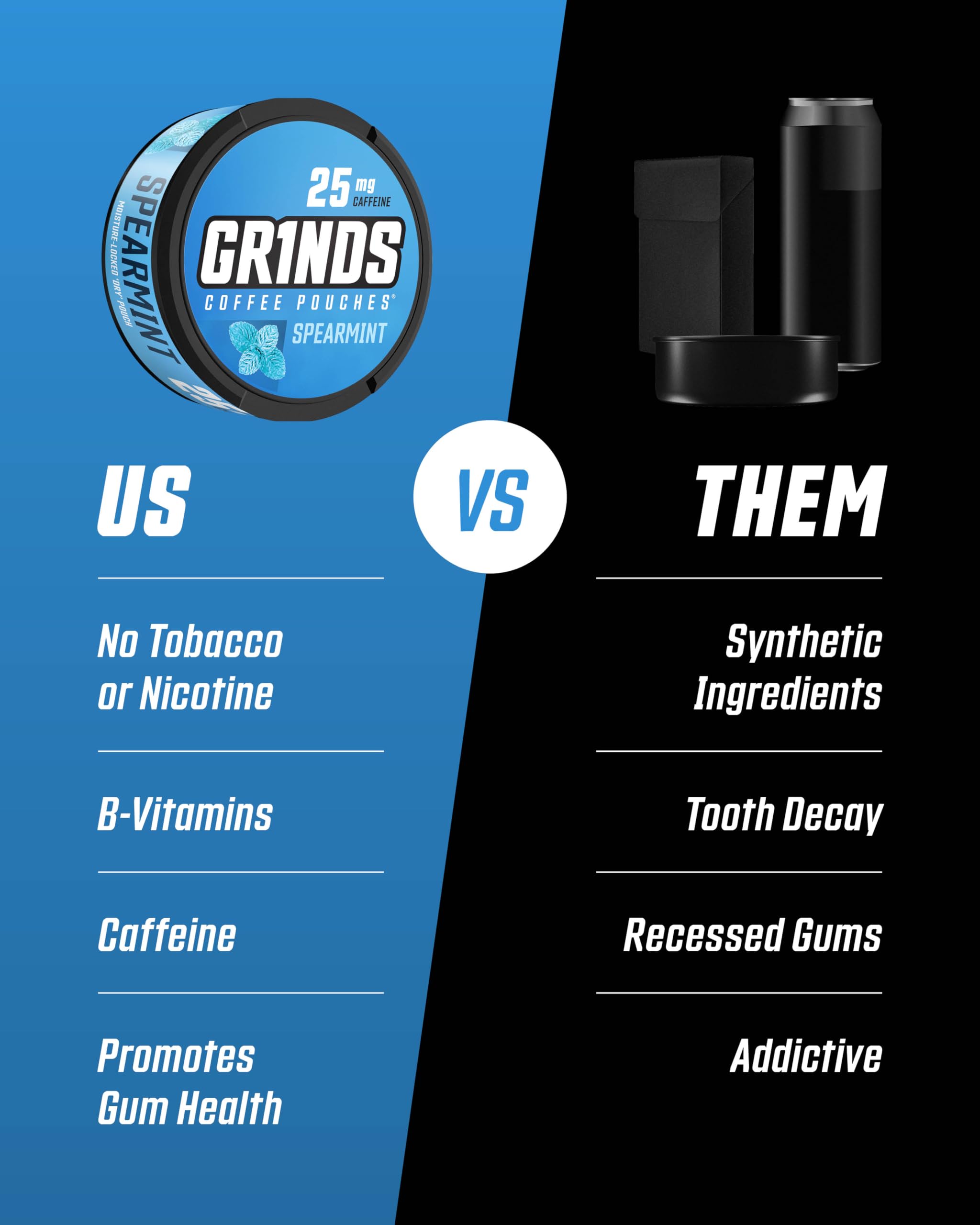GRINDS uso en mano para energía portátil y discreta