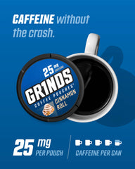 Grinds primer plano de la textura seca de la pouch, higiene y limpieza