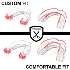 GRINDSHIELD protector moldeado sobre dentadura, ajuste personalizado y seguro