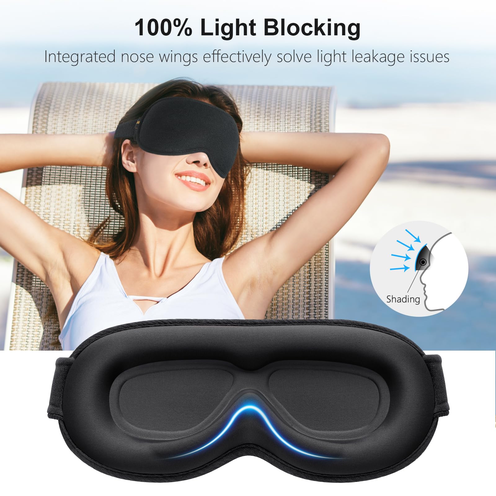 Gritin primer plano espuma de memoria ofreciendo suavidad