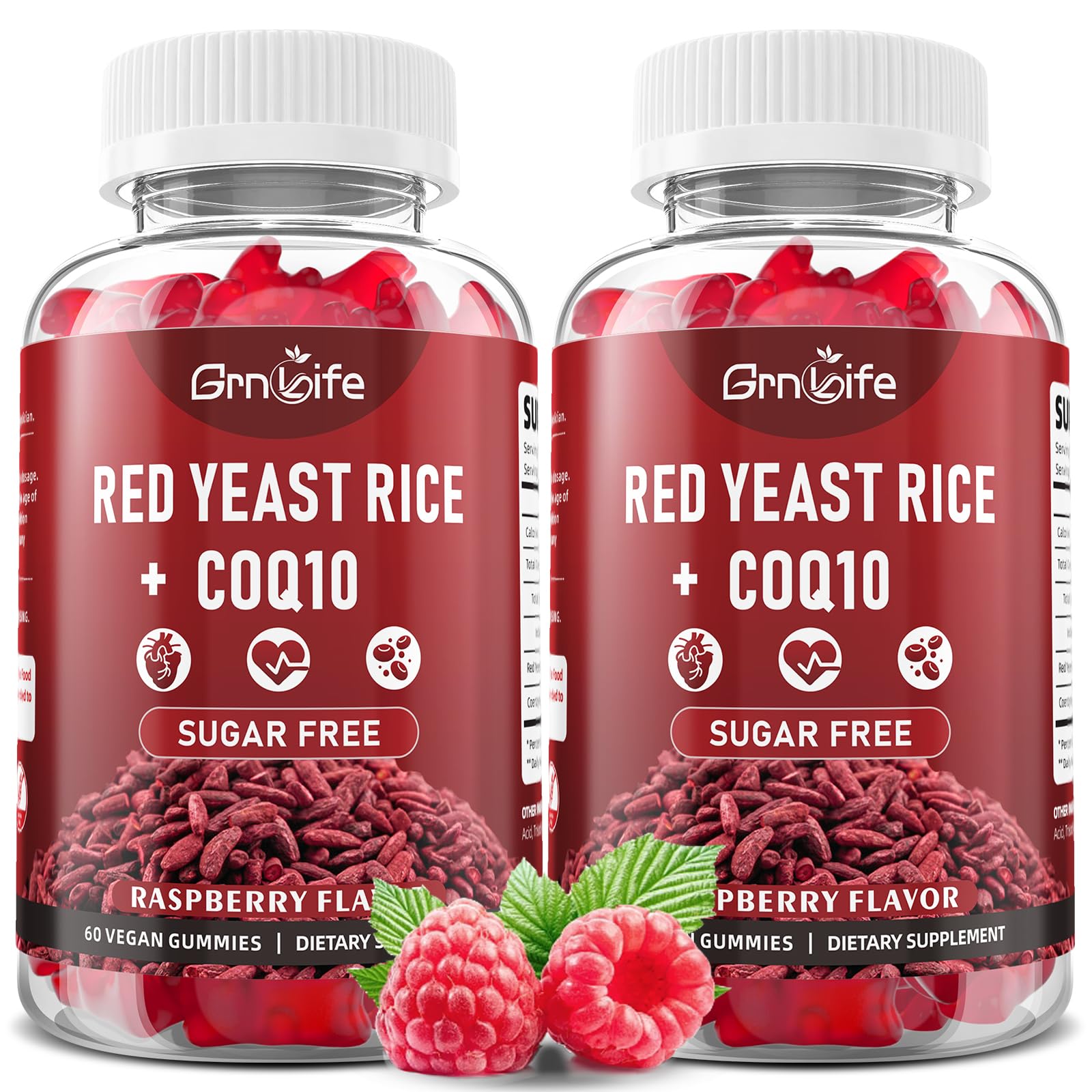 GrnLife vista frontal del frasco con envase y etiqueta visible y beneficios claros
