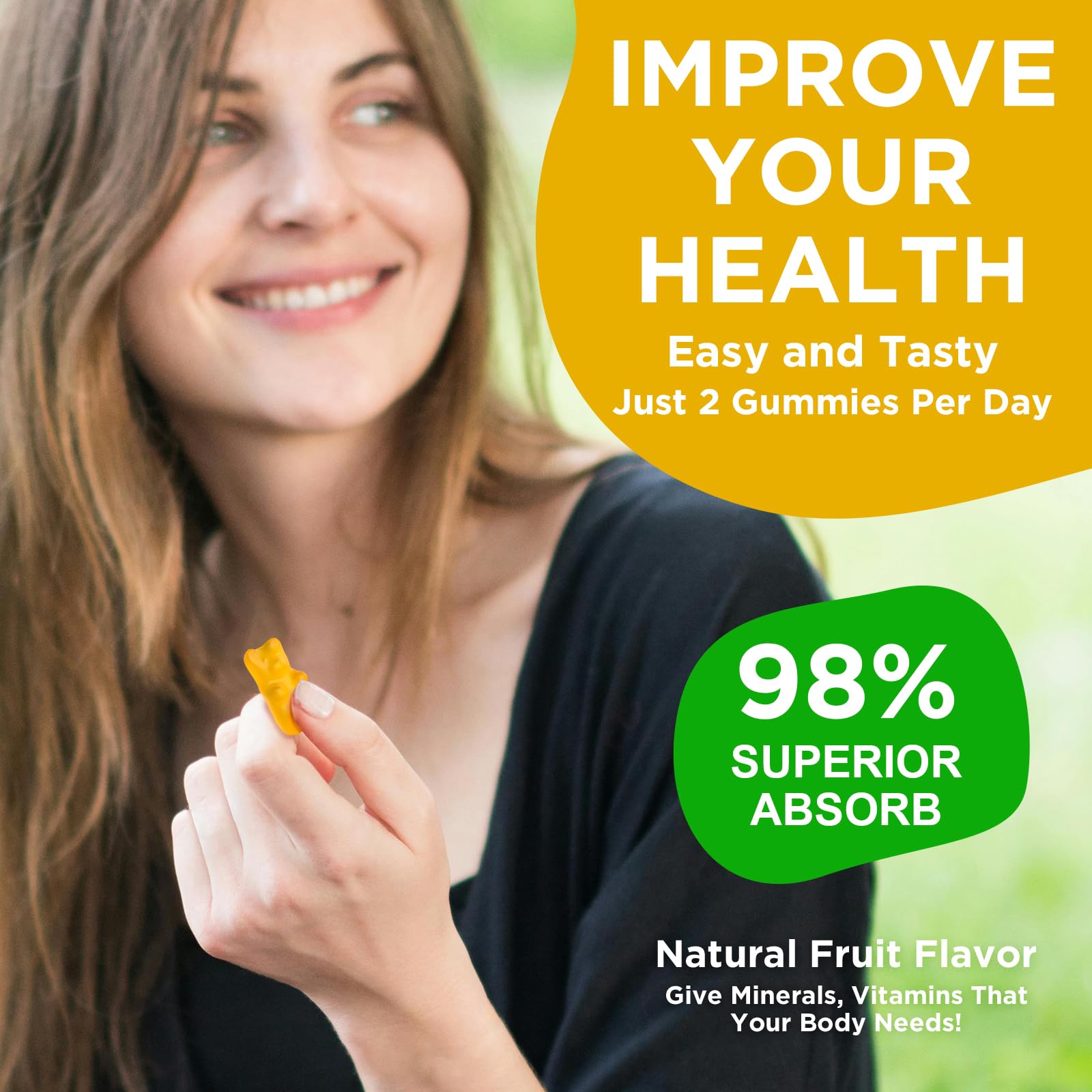 Gomitas GrnLife sabor piña y experiencia agradable