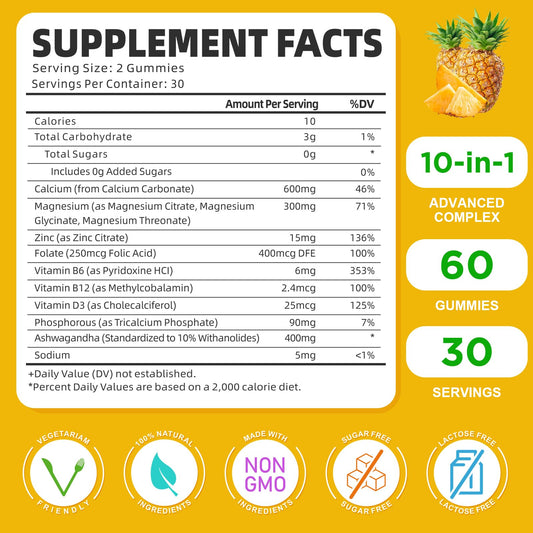 Gomitas GrnLife sin azúcar para dieta baja en azúcares