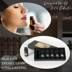 Grombolar ambiente de salón perfumado con vela y difusor, crea atmósfera acogedora