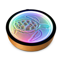 Grounded Labs Oasis Mini vista frontal con diseño de bambú y beneficio relajante
