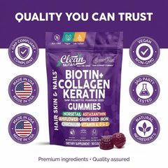 Etiqueta GrowVana by Clean Nutra mostrando lista de ingredientes y dosis
