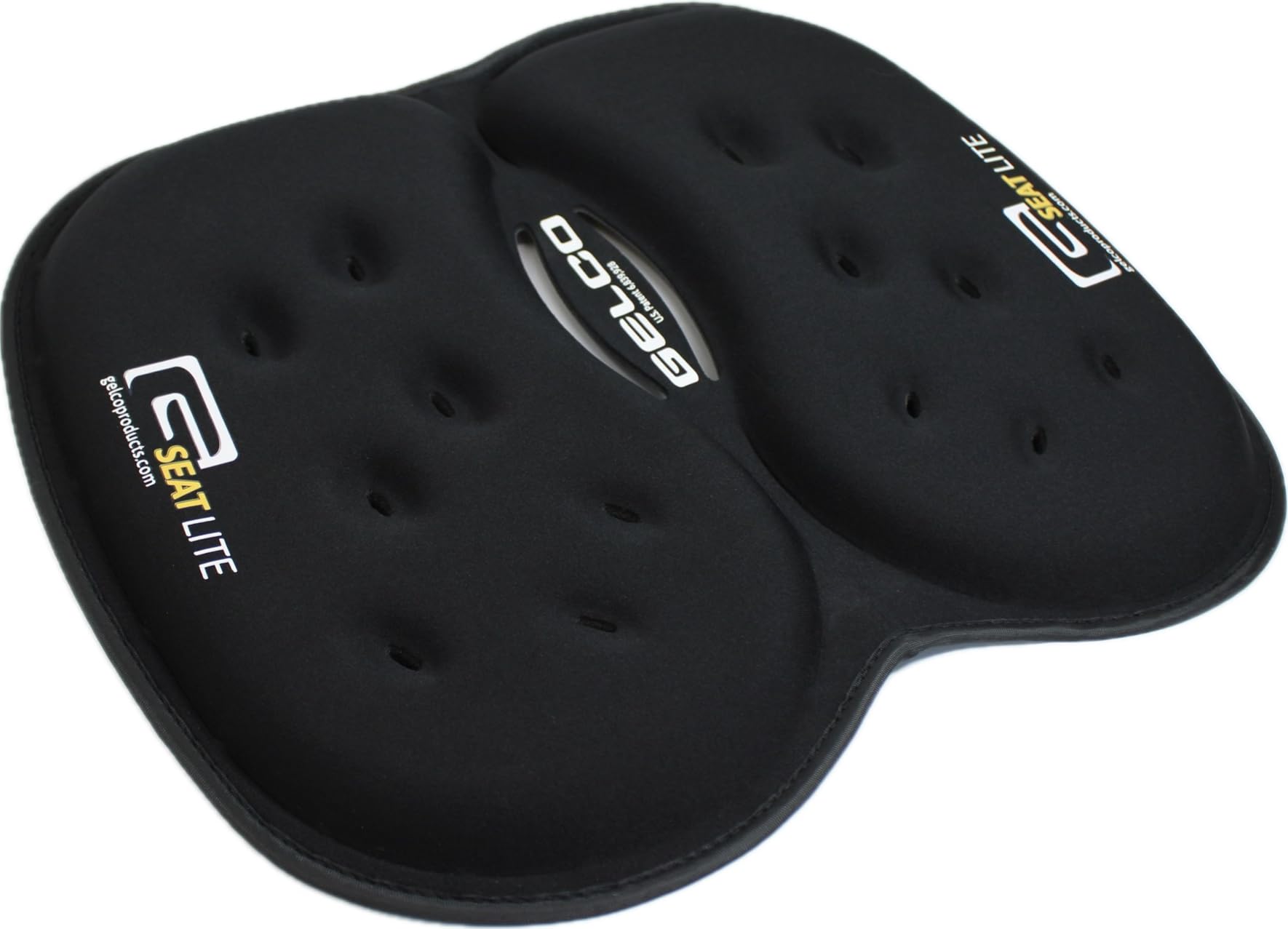 GSeat Lite frontal mostrando diseño compacto y alivio ergonómico