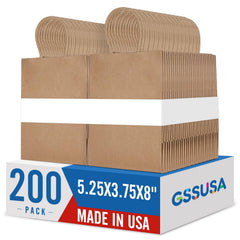 GSSUSA vista frontal del paquete con 200 bolsas, ideal para almacenamiento