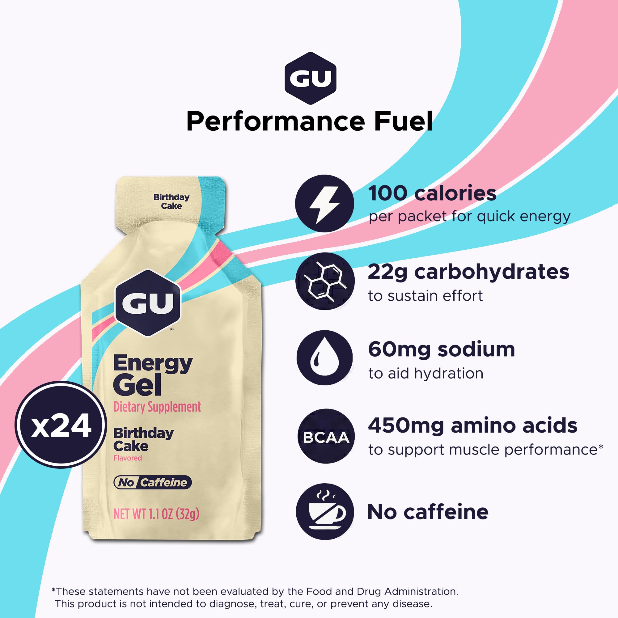 GU Energy sobre abierto mostrando textura del gel y rápida absorción