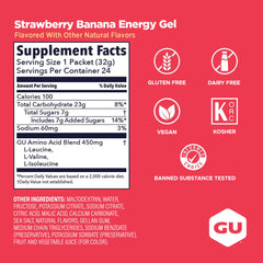 GU Energy textura del gel en primer plano, visualiza consistencia y fácil absorción