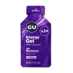 GU Energy frente del paquete, 24 sobres para energía rápida