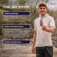 GU Energy gel dentro de mochila de running para accesibilidad en ruta