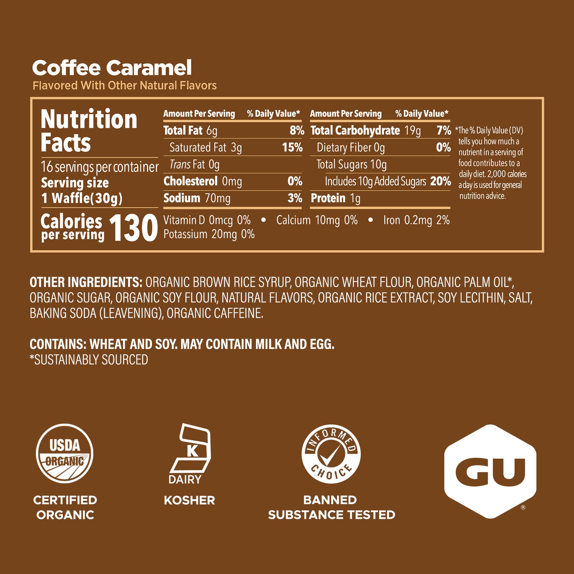 GU Energy galleta en mano durante entrenamiento, consumo fácil en movimiento