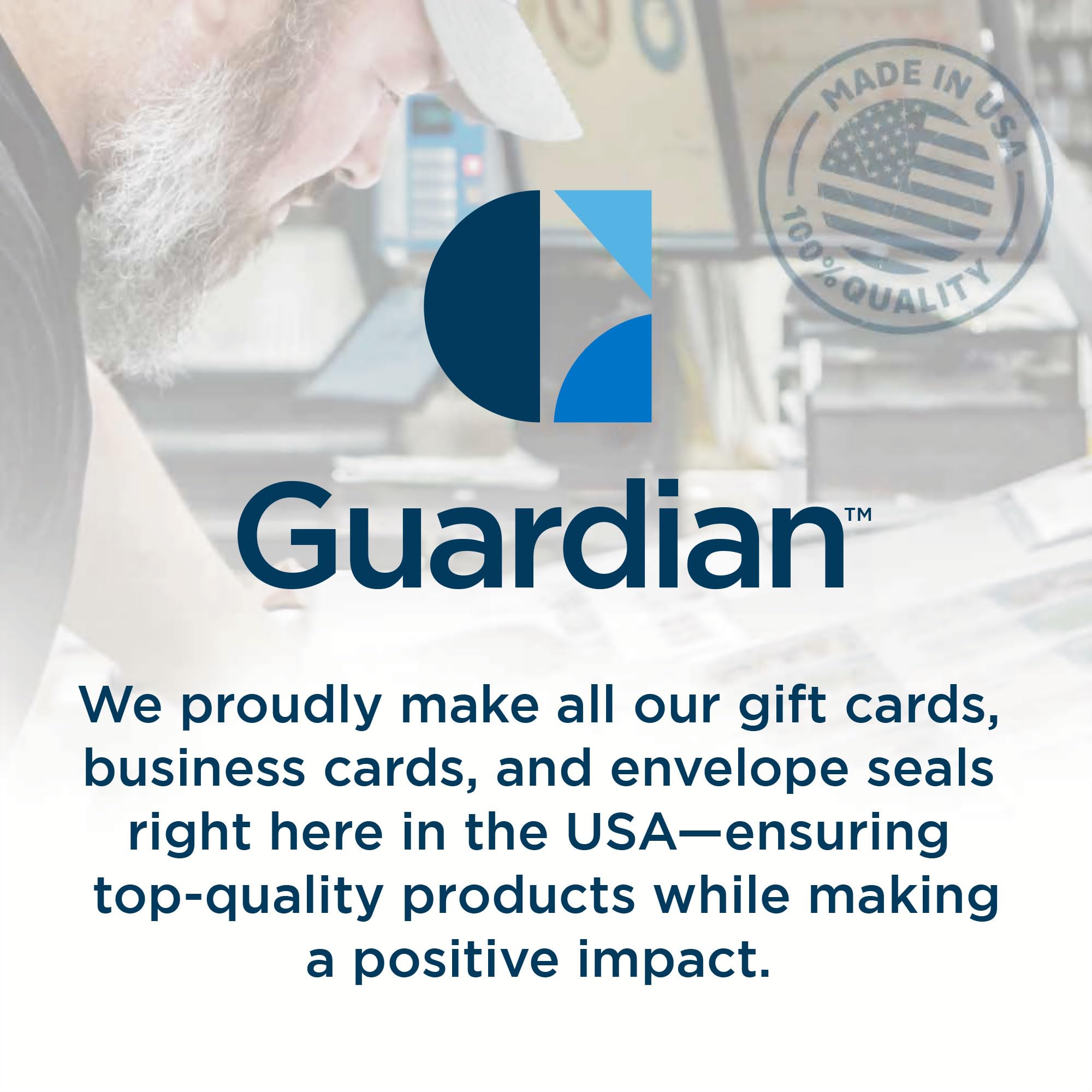 Guardian paquete de 500 sobre mesa, cantidad para empresas
