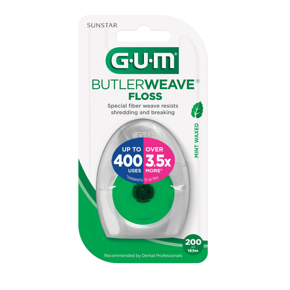 GUM ButlerWeave dispensador plástico con corte limpio y uso cómodo