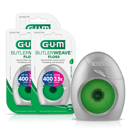 GUM ButlerWeave frontal del empaque mostrando el producto y facilidad de uso