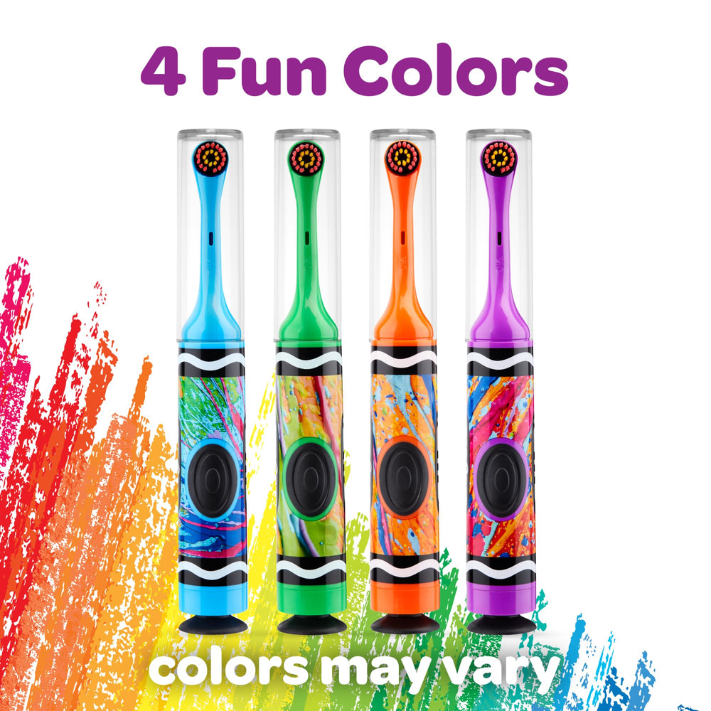 GUM Crayola mango ergonómico fácil de sujetar por manos pequeñas