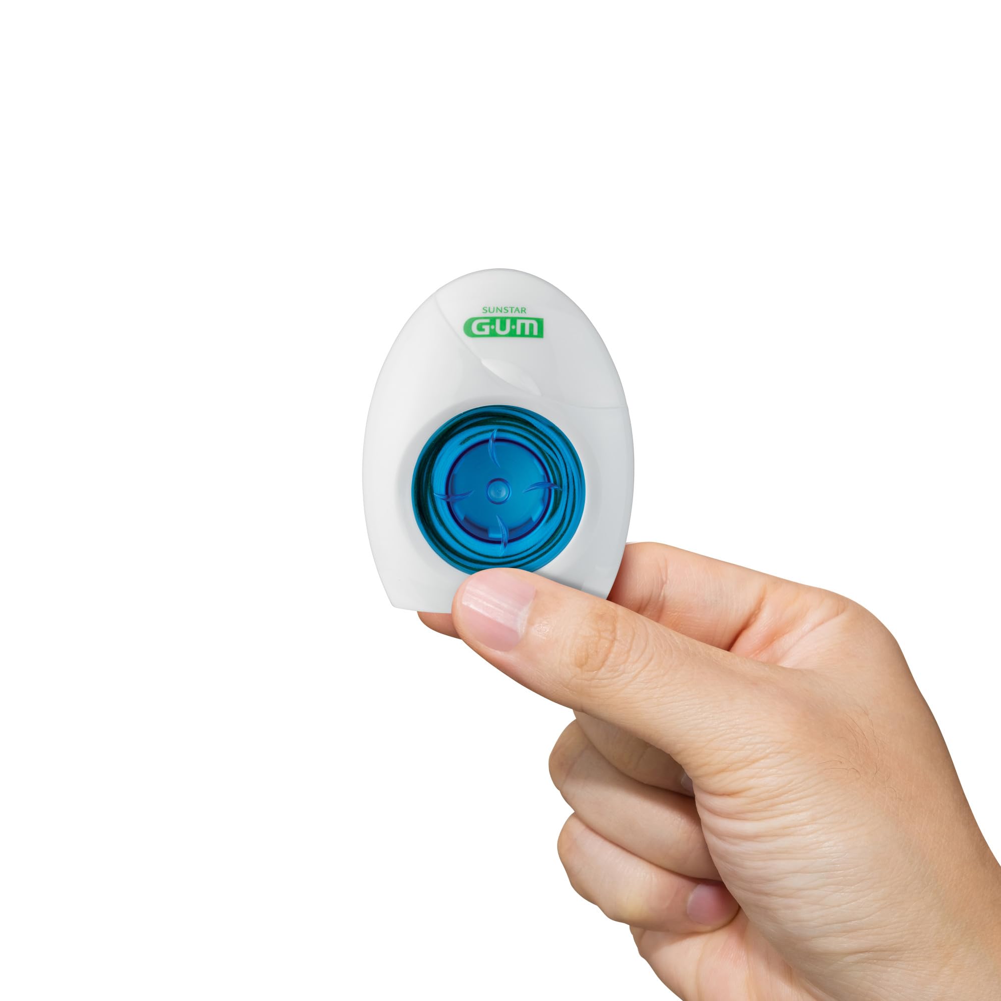 GUM EasyThread textura del hilo expandido mostrando mayor superficie de limpieza