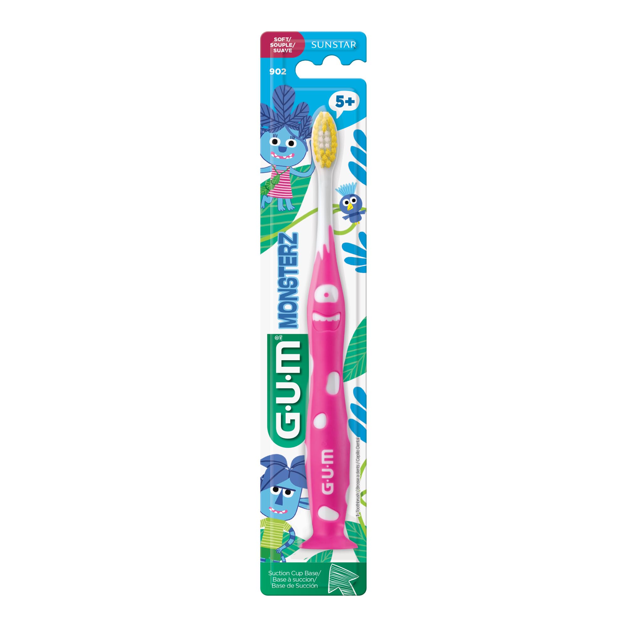 GUM textura de cerdas en primer plano para ver suavidad