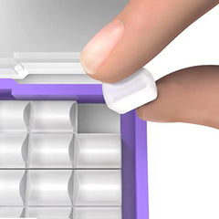 GUM textura de la cera cercana mostrando suavidad y maleabilidad