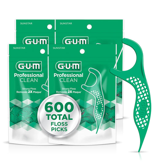 GUM embalaje frontal mostrando 150 unidades y beneficio de suministro prolongado