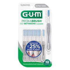 GUM cepillos en estuche de viaje listos para uso diario fuera de casa