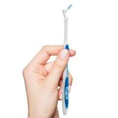 GUM Proxabrush mango con agarre de goma para control cómodo y preciso