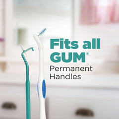 GUM uso del cepillo interdental en ortodoncia para limpiar entre brackets