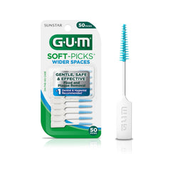 GUM empaque frontal mostrando 50 unidades y beneficio portátil