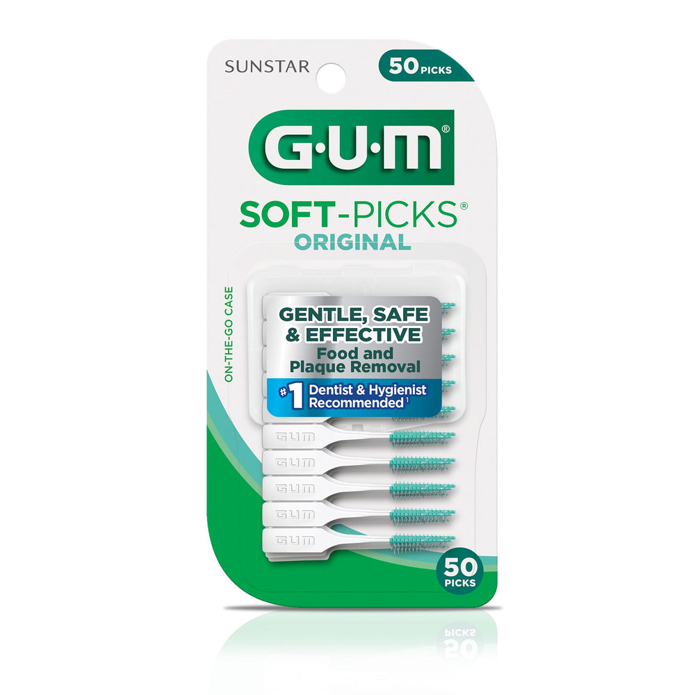 GUM picks en escenario cotidiano tras comida para frescura inmediata