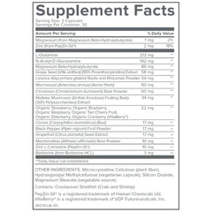 Gundry MD etiqueta nutricional legible con información de dosis