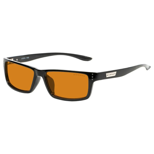 Gunnar Riot Onyx vista frontal mostrando diseño ligero y protección visual