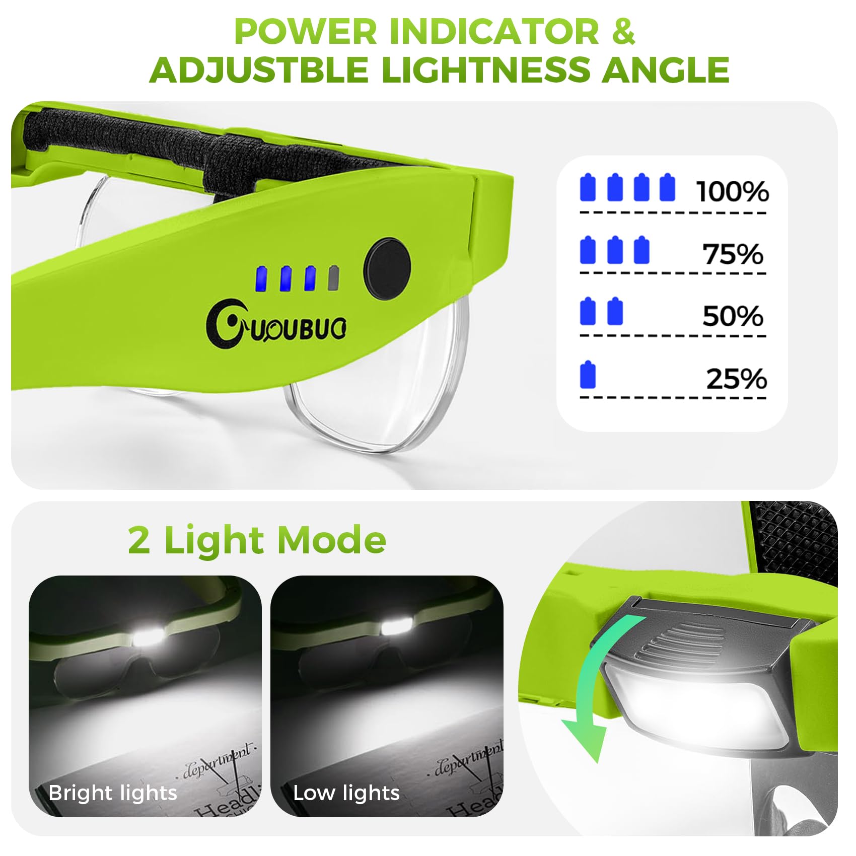 GUOUBUO luz LED ajustable iluminando área de trabajo para precisión