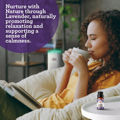 GuruNanda aceite en difusor en uso aromatizando habitación