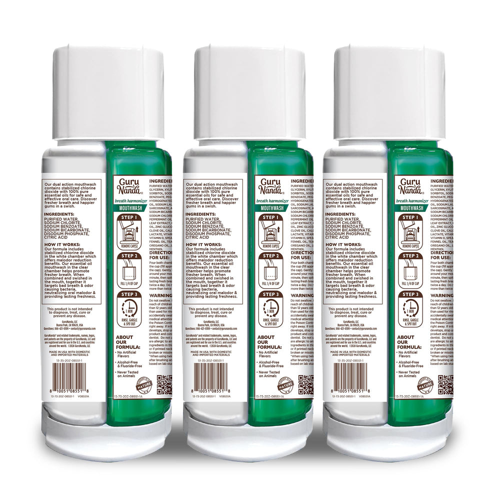 GuruNanda producto en ambiente wild mint sugiriendo aroma refrescante