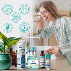 GuruNanda etiqueta de ingredientes cercana mostrando componentes naturales