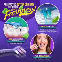 GuruNanda hilo dental integrado para eliminar restos entre dientes