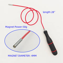 guti-more primer plano de la cabeza magnética 6.5 mm mostrando fuerza para tuercas