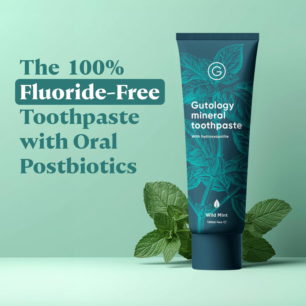 Gutology textura cremosa en primer plano, beneficio: apariencia suave y remineralizante