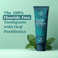 Gutology textura cremosa en primer plano, beneficio: apariencia suave y remineralizante