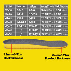 GXZUORUI capa superior perforada para transpiración y pies secos