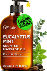 Gya Labs frasco frontal Eucalyptus Mint mostrando diseño y volumen 200 ml