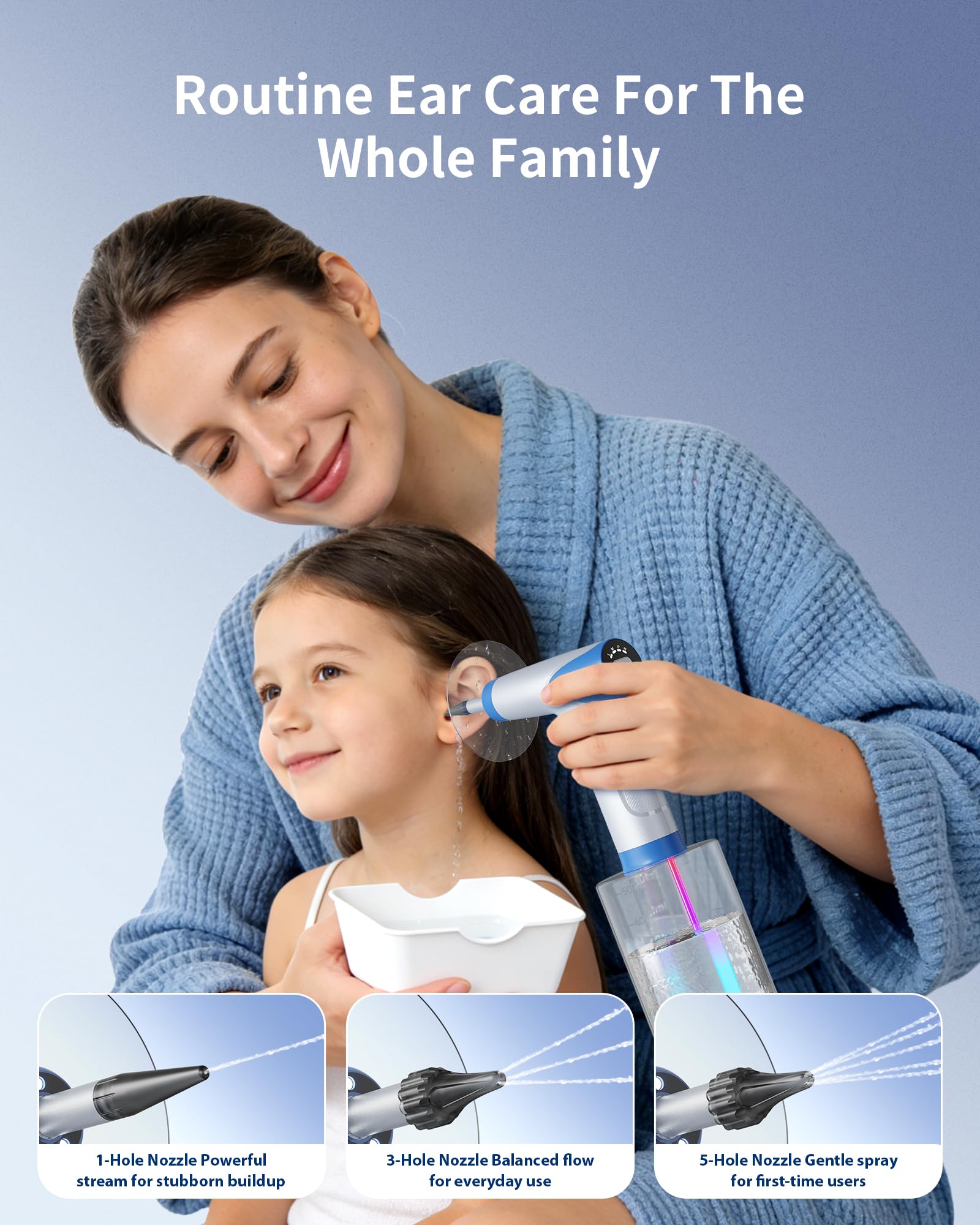 Gywwn todos los accesorios del kit listos para limpieza familiar completa