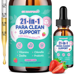 GZ HAOYUAN frasco frontal mostrando etiqueta y beneficio digestivo
