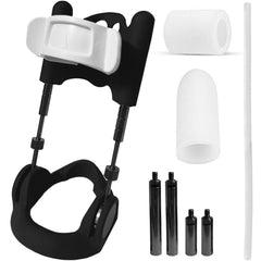 H2SON vista frontal del extensor mostrando diseño ergonómico y seguridad