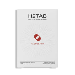H2Tab envase frontal resaltando portabilidad y conveniencia
