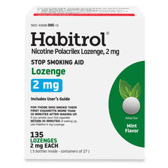 Habitrol empaque frontal 135 unidades mostrando conveniencia y sabor menta