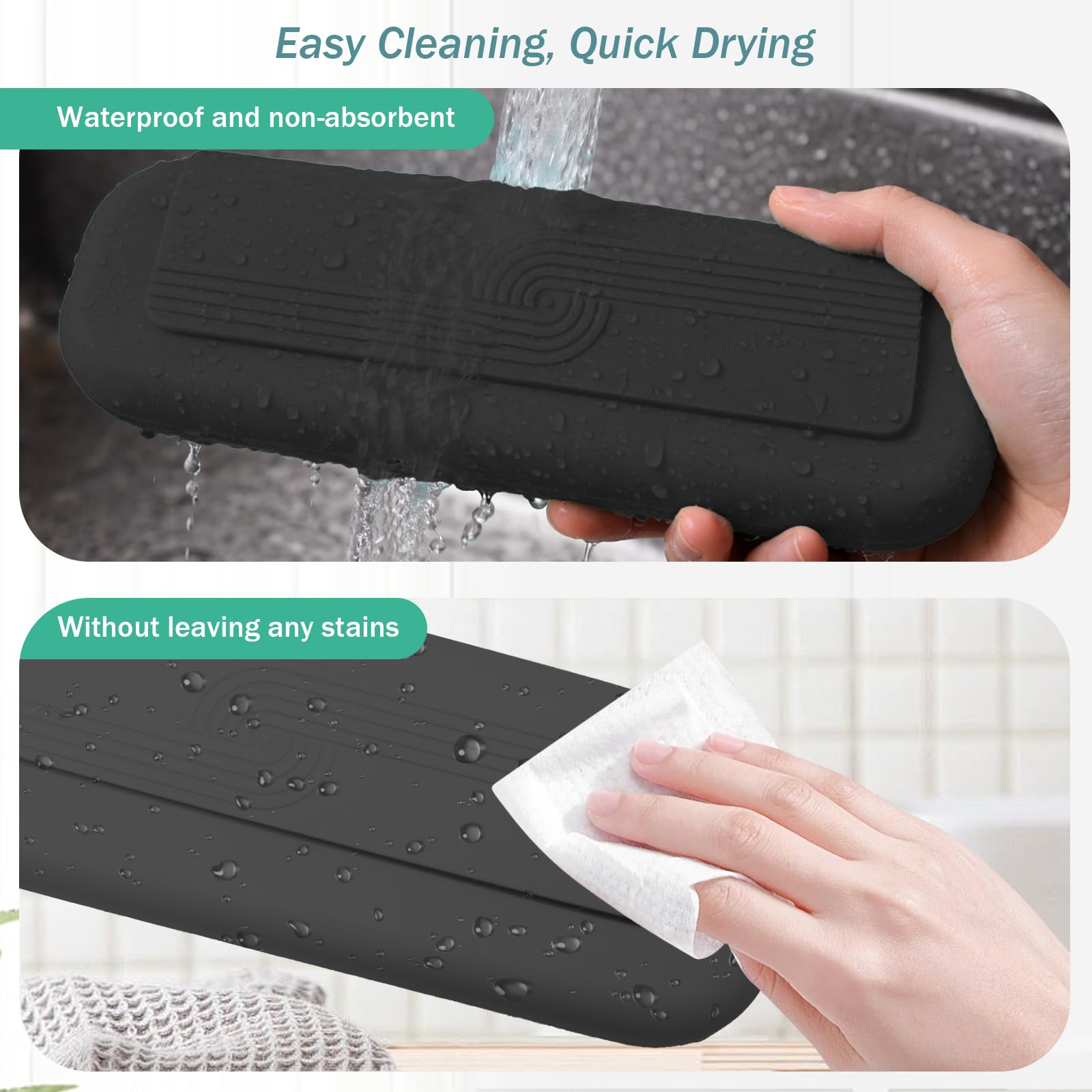 Hacole en neceser de baño transmitiendo higiene y practicidad