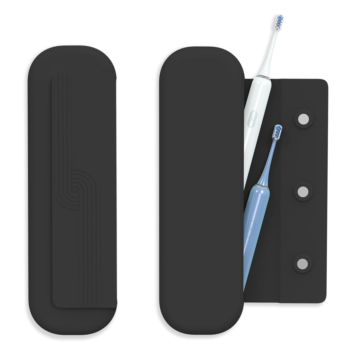 Hacole estuche frontal limpio y protector, ideal para viajes