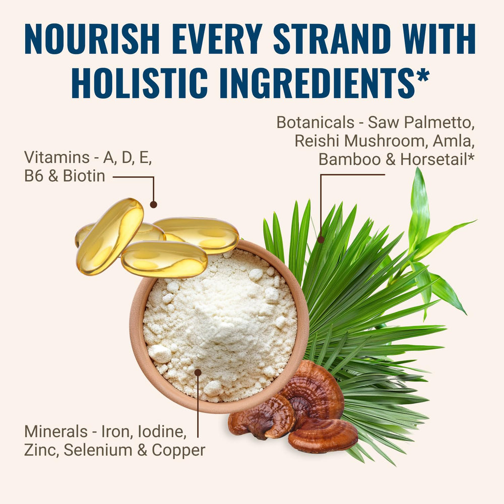 Hair La Vie etiqueta de ingredientes con lectura clara y beneficios nutricionales